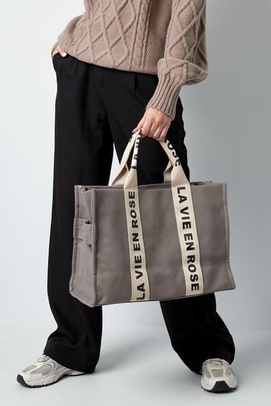 La vie en rose shopper - roze h5 Afbeelding5